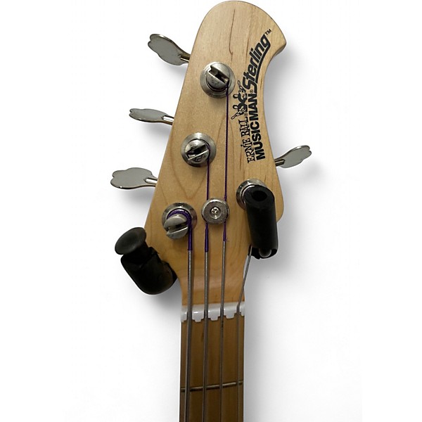 Used Ernie Ball Music Man Sterling 4 String Black Electric Bass Guitar
