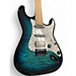 Used Kiesel Delos 6 Blue Burst Solid Body Electric Guitar