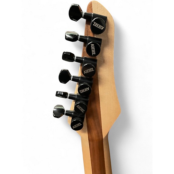 Used Kiesel Delos 6 Blue Burst Solid Body Electric Guitar