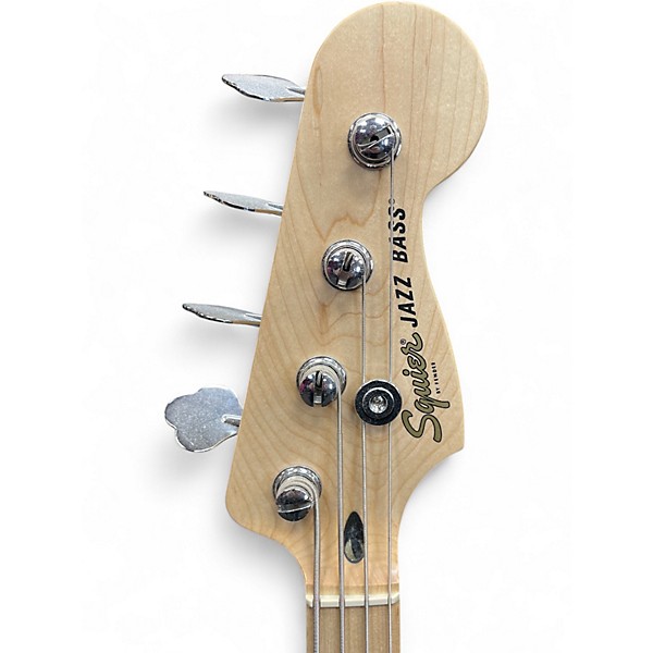 Used Squier Affinity Jazz Bass 2 tone burst Electric Bass Guitar
