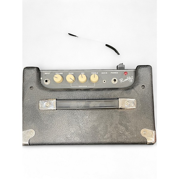 Used Fender Rumble 15 15W 1X8 Bass Combo Amp