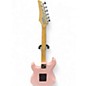 Used Gearit Strat Style Pink Solid Body Electric Guitar