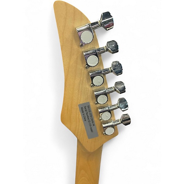 Used Gearit Strat Style Pink Solid Body Electric Guitar