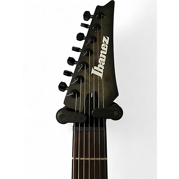 Used Ibanez RGD71ALPA Charcoal Burst Black Stained Flat Solid Body Electric Guitar