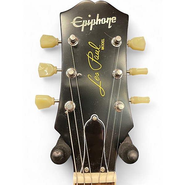 Used Epiphone Inspired by Gibson 1959 reissue Lemonburst Solid Body Electric Guitar