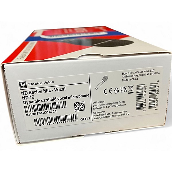 Used Electro-Voice ND46 Dynamic Microphone