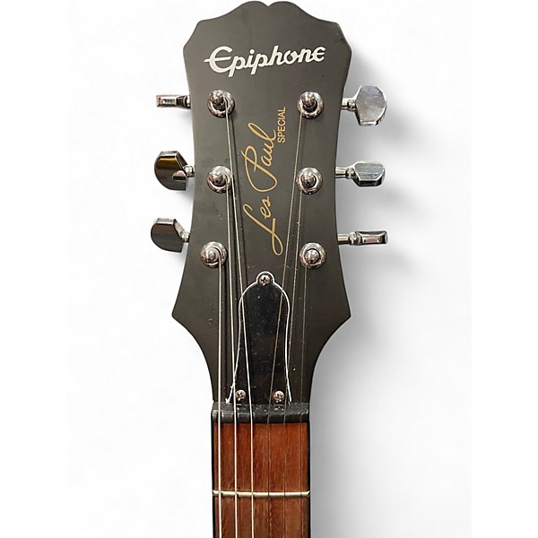 Used Epiphone Les Paul Special Worn Cherry Solid Body Electric Guitar