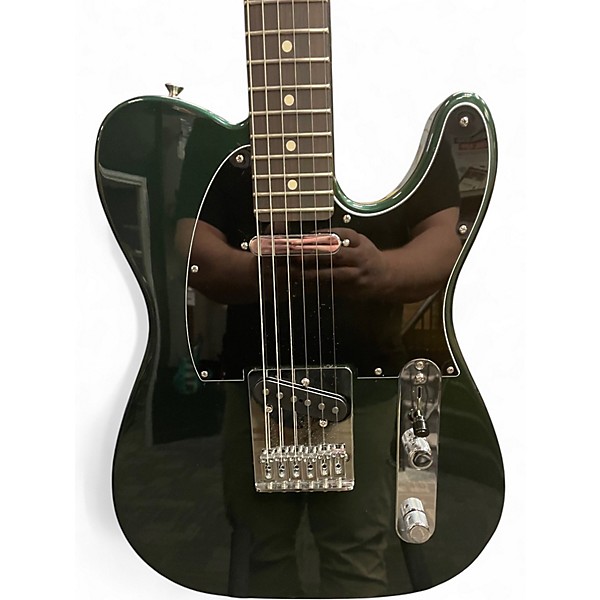 Used Fender Player Series II Telecaster British Racing Green Solid Body Electric Guitar