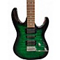 Used Ibanez GRX70QA green Solid Body Electric Guitar