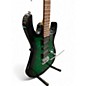 Used Ibanez GRX70QA green Solid Body Electric Guitar