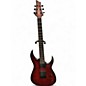 Used Schecter Guitar Research Sunset Extreme Scarlet Burst Solid Body Electric Guitar thumbnail