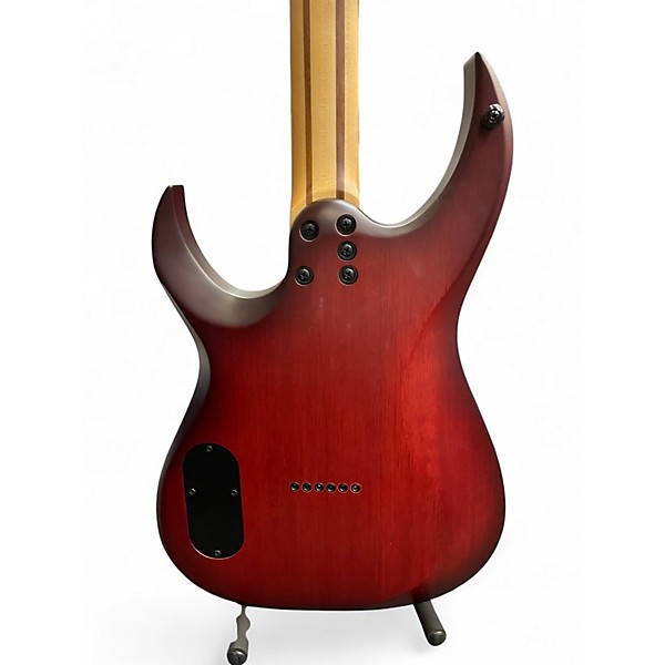 Used Schecter Guitar Research Sunset Extreme Scarlet Burst Solid Body Electric Guitar