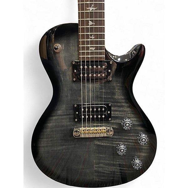 Used PRS 245 SE Trans Black Solid Body Electric Guitar
