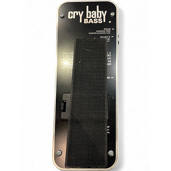 Used Dunlop CRYBABY BASS Effect Pedal