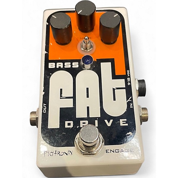 Used Pigtronix Bass Fat Drive Bass Effect Pedal