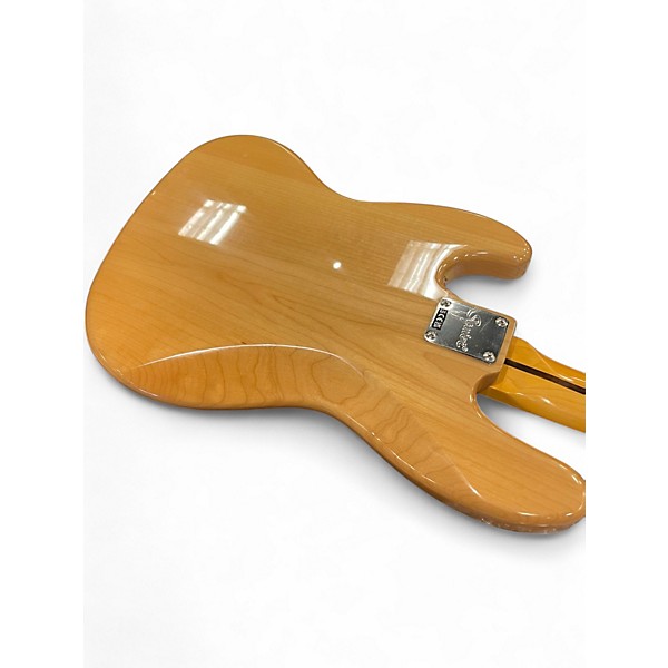 Used Squier Classic Vibe 70s Jazz Bass Natural Electric Bass Guitar