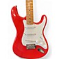 Used Squier Classic Vibe 1950S Stratocaster Fiesta Red Solid Body Electric Guitar