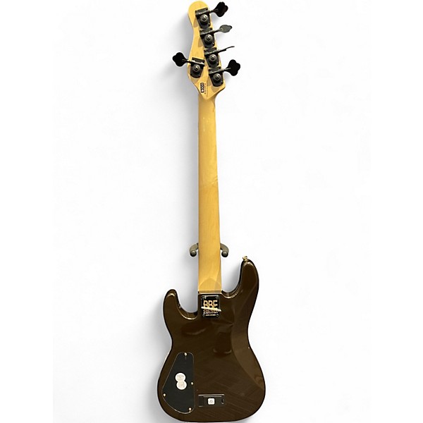 Used Jackson Adam Blackstone 5 Texas Tea Electric Bass Guitar