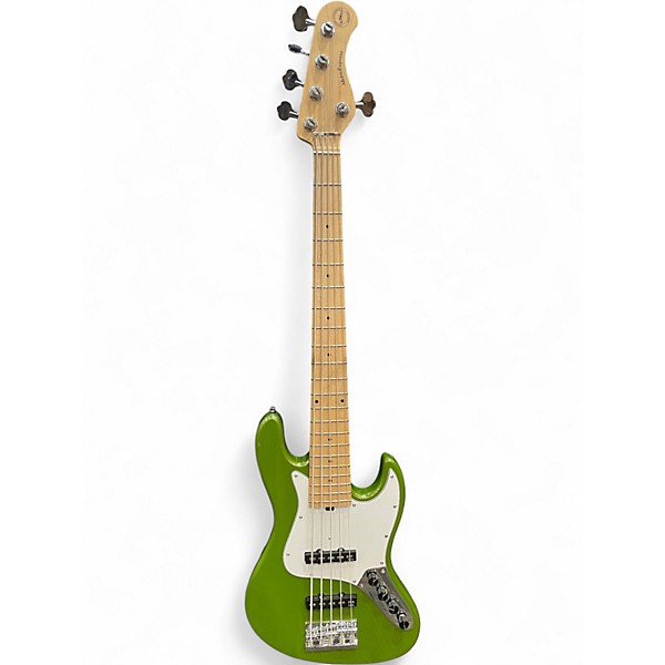 Used Sadowsky Guitars Metro Express 5 Green Electric Bass Guitar