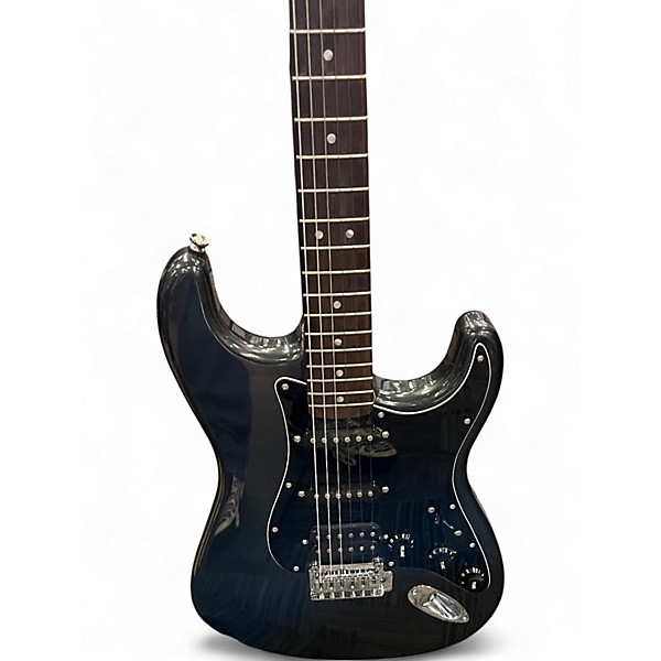 Used Squier Affinity Stratocaster HSS Black Solid Body Electric Guitar