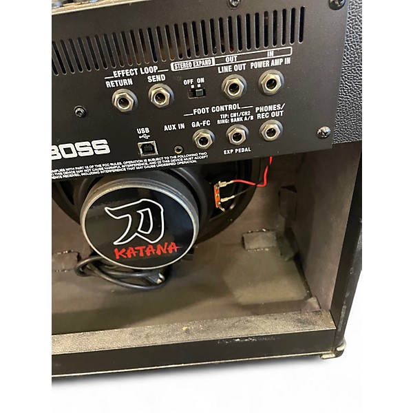 Used BOSS Katana 100 100W 1X12 Guitar Combo Amp