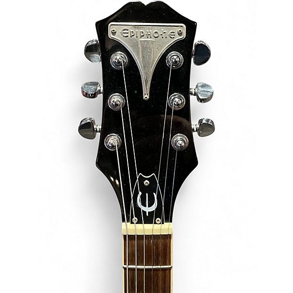 Used Epiphone Wildkat with Bigsby Natural Hollow Body Electric Guitar