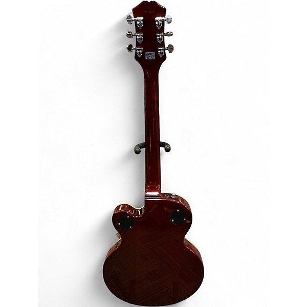 Used Epiphone Wildkat with Bigsby Natural Hollow Body Electric Guitar