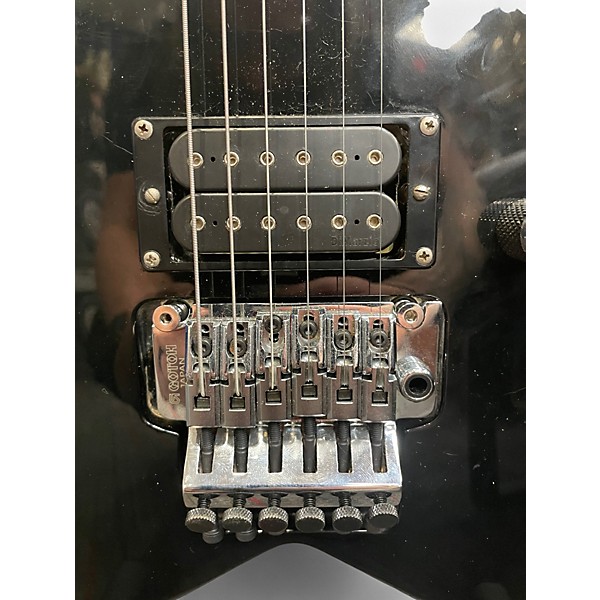 Used Jackson King V Black Solid Body Electric Guitar