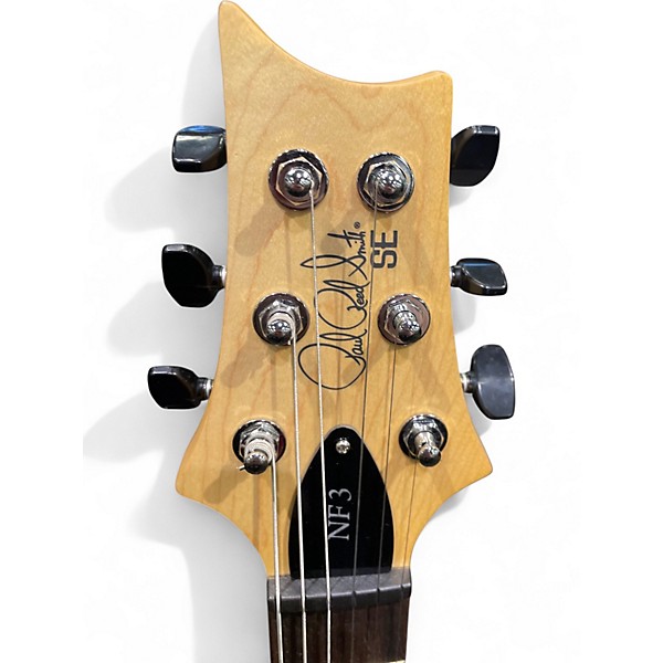 Used Prs Se NF3 Pearl White Solid Body Electric Guitar