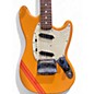 Vintage 1969 Fender Mustang Competition Orange Solid Body Electric Guitar