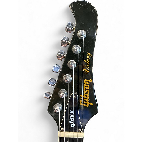 Vintage 1981 Gibson Victory Twilight Blue Solid Body Electric Guitar