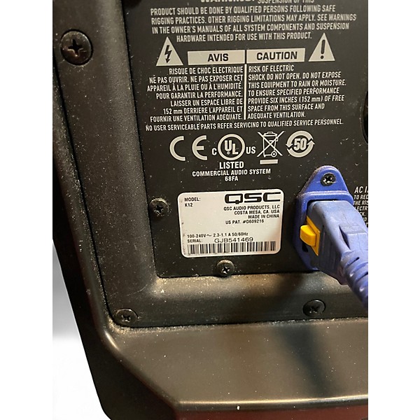 Used QSC K12 Powered Speaker