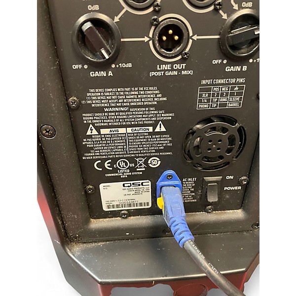 Used QSC K12 Powered Speaker