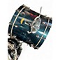 Used SPL 5 Piece Velocity Birch Metallic Blue Drum Kit
