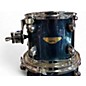 Used SPL 5 Piece Velocity Birch Metallic Blue Drum Kit