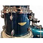 Used SPL 5 Piece Velocity Birch Metallic Blue Drum Kit