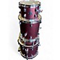 Used Ludwig 4 Piece Breakbeats By Questlove Red Sparkle Drum Kit thumbnail