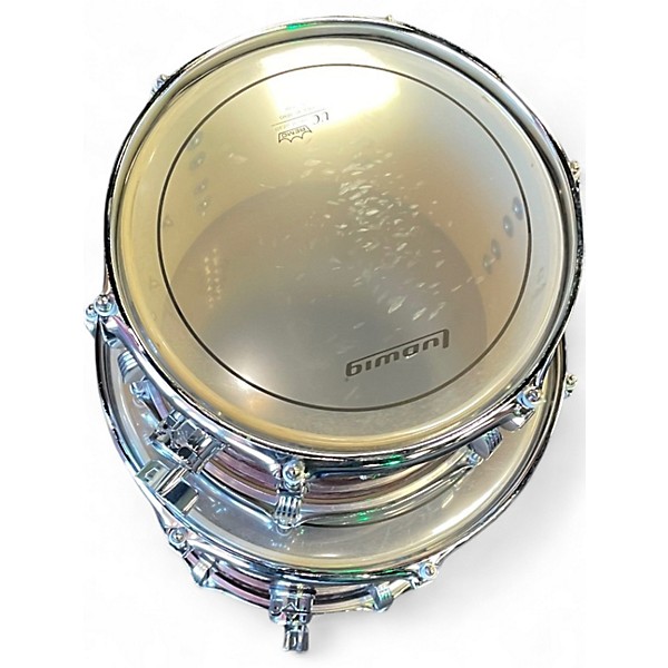 Used Ludwig 4 Piece Breakbeats By Questlove Red Sparkle Drum Kit