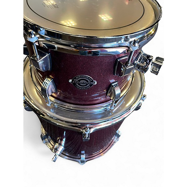 Used Ludwig 4 Piece Breakbeats By Questlove Red Sparkle Drum Kit