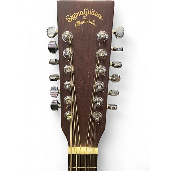 Used SIGMA DM1ST-12 Natural 12 String Acoustic Electric Guitar