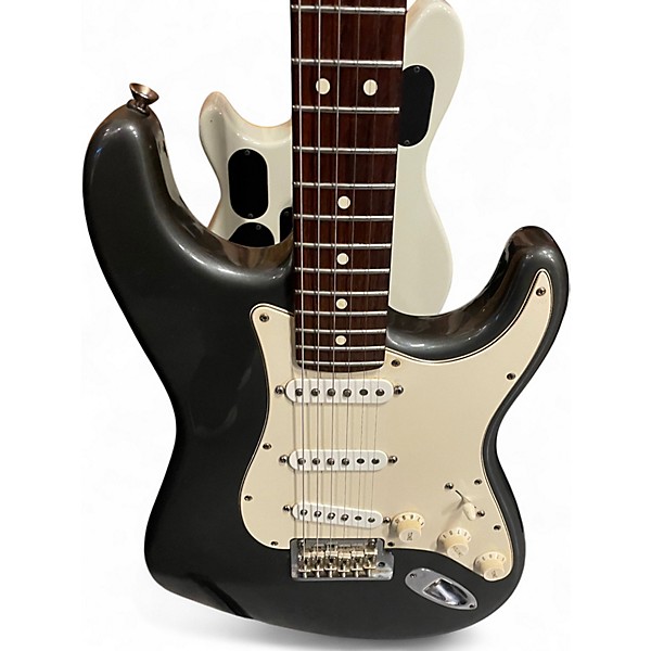 Used Fender American Standard Series Stratocaster Jade Pearl Metallic Solid Body Electric Guitar