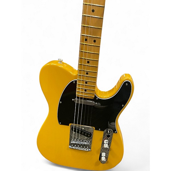 Used Fender Player II Tele Chambered Ash Butterscotch Blonde Solid Body Electric Guitar