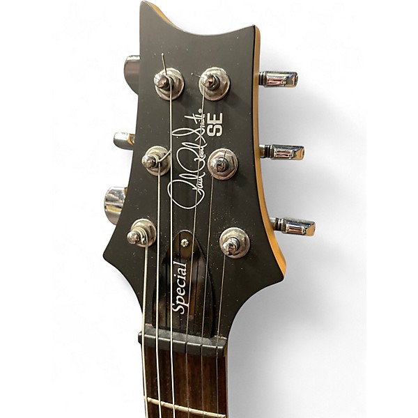 Used PRS SE Swamp Ash Special CHERRY BUSRT Solid Body Electric Guitar