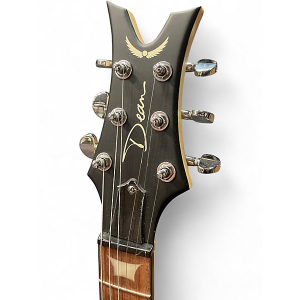 Used Dean ICON Gold Top Solid Body Electric Guitar