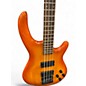 Used Dean Edge 4 String Orange Electric Bass Guitar