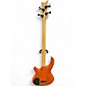 Used Dean Edge 4 String Orange Electric Bass Guitar