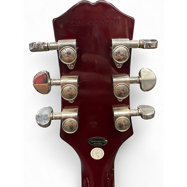 Used Epiphone Les Paul Studio Wine Red Solid Body Electric Guitar