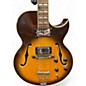 Used Jay Turser JS136 2 Color Sunburst Hollow Body Electric Guitar