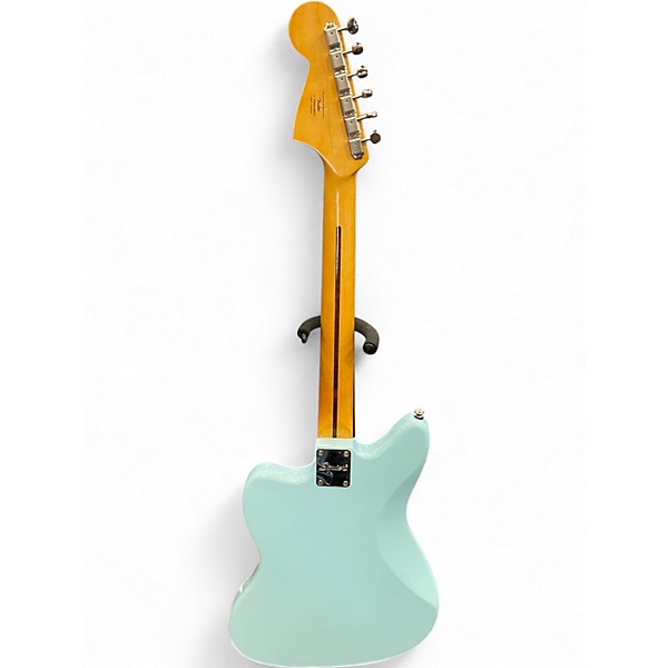 Used Squier Classic Vibe Jaguar Daphne Blue Solid Body Electric Guitar