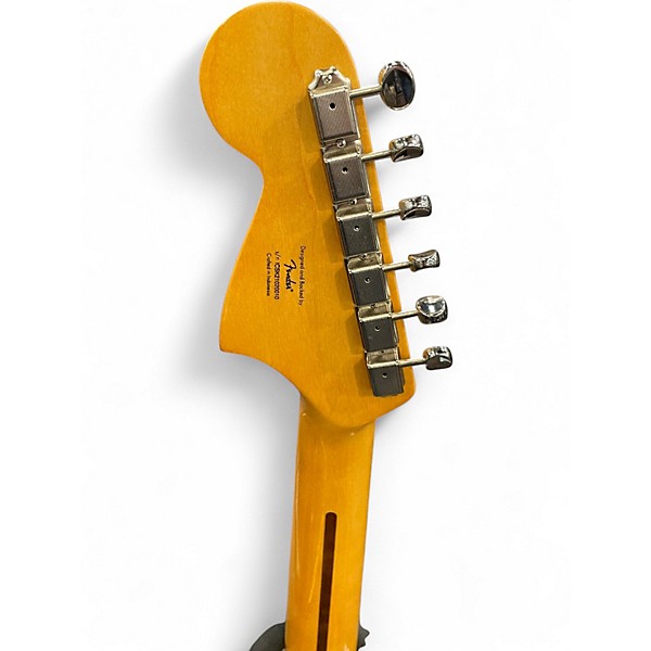 Used Squier Classic Vibe Jaguar Daphne Blue Solid Body Electric Guitar